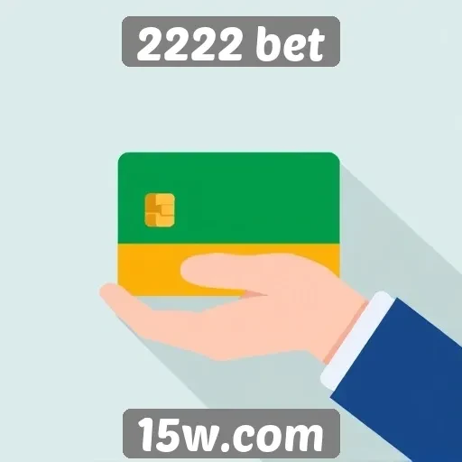 Métodos de pagamento aceitos pelo 2222 bet